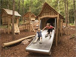 Playground in the forest