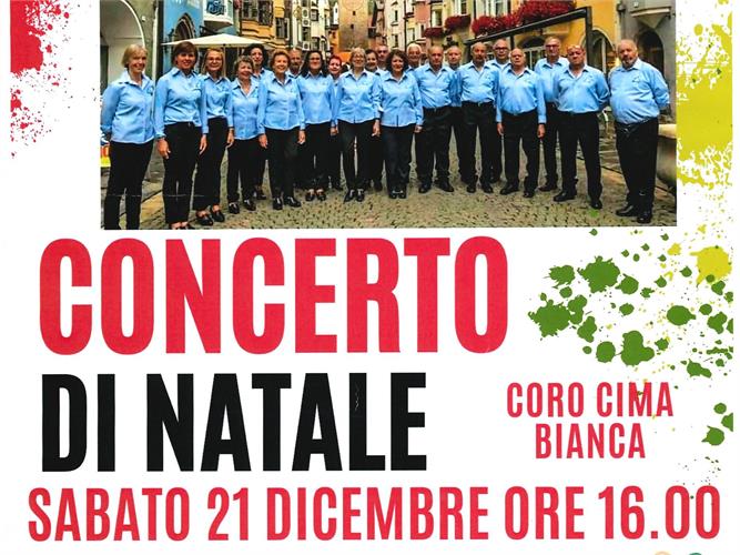 Concerto di Natale - Coro Cima Bianca