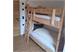 Room with bunk bed and single bed