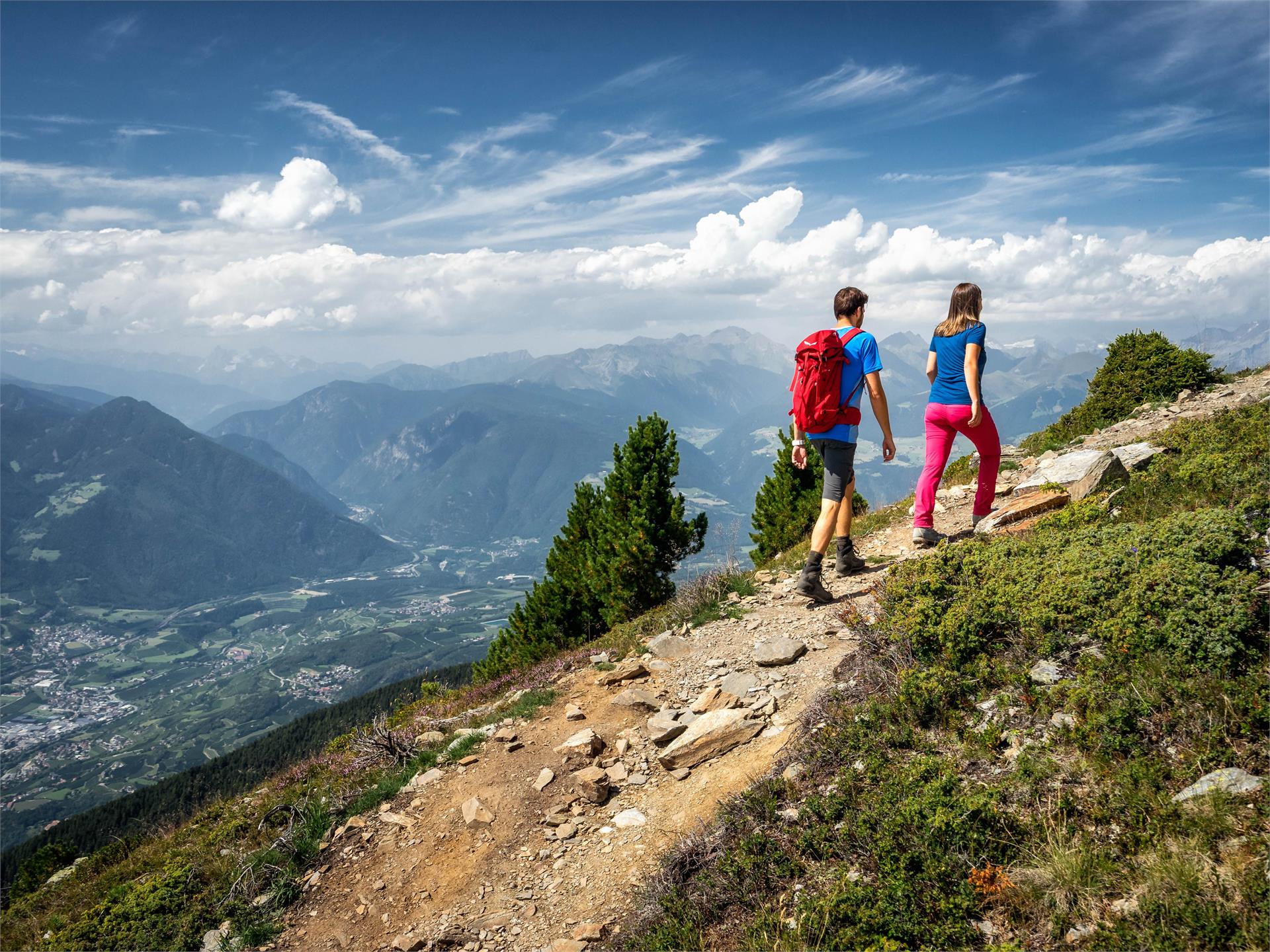 The Brixen High Mountain Trail on the Plose Mountain
