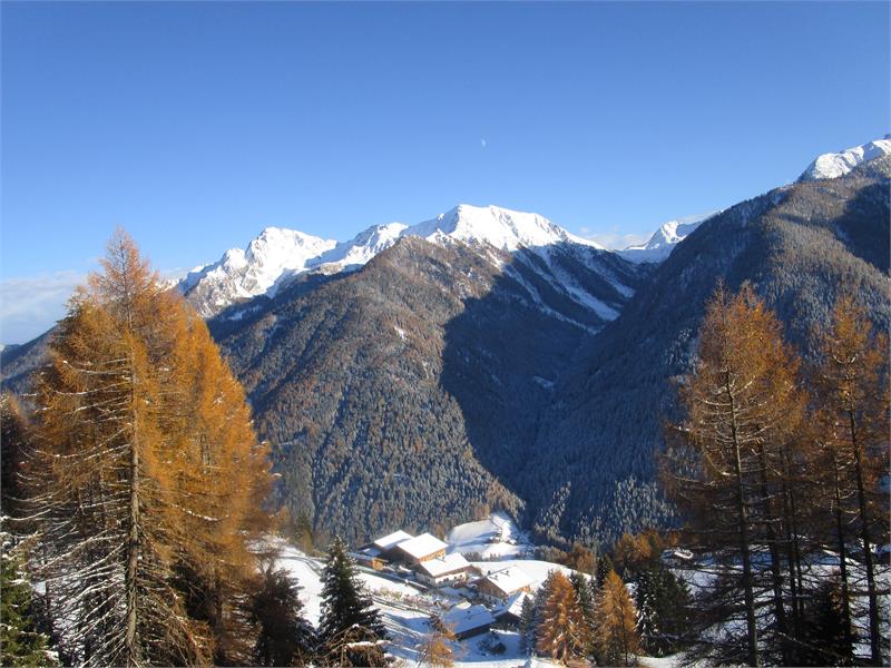 Blick über den Oberhof und Umgebung