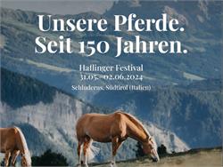 Haflinger 2024 Festival - 150th anniversary of the Haflinger breed