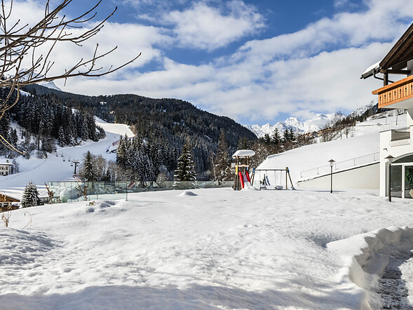 Winter Terrasse