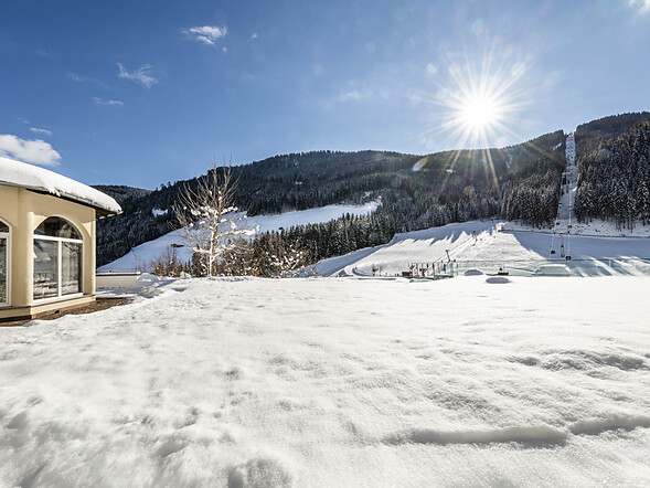 Winter Terrasse