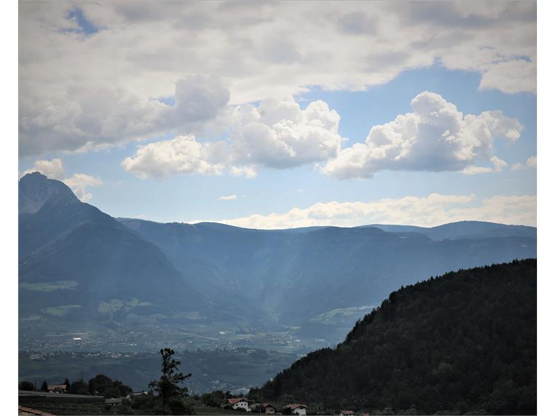 Panoramic view to Merano