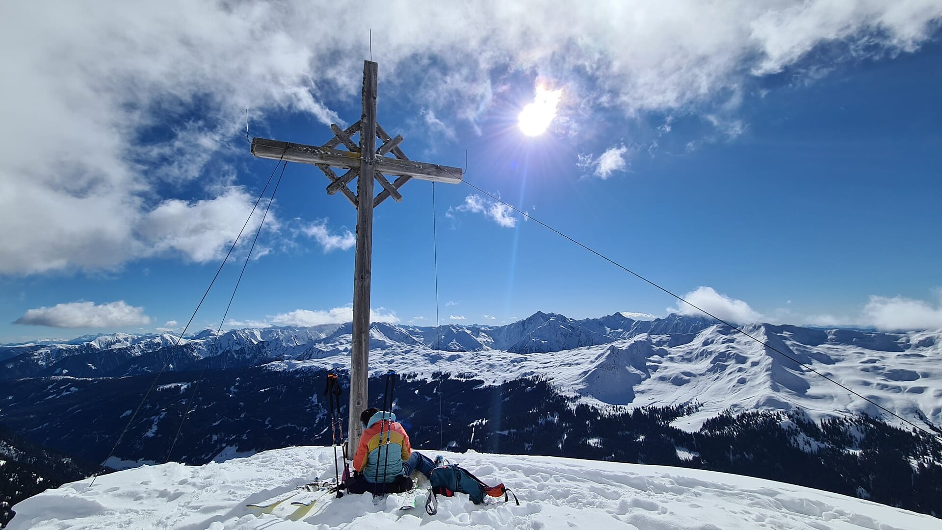 Skitour auf das Ratschinger Kreuz