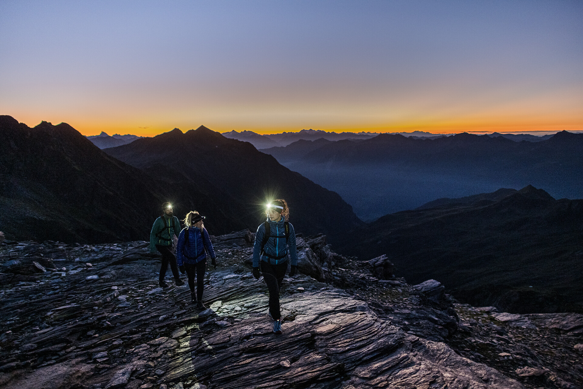 Mountain hike to the Tschigot peak