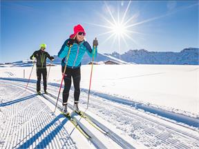 Cross Country Skiing Seiser Alm