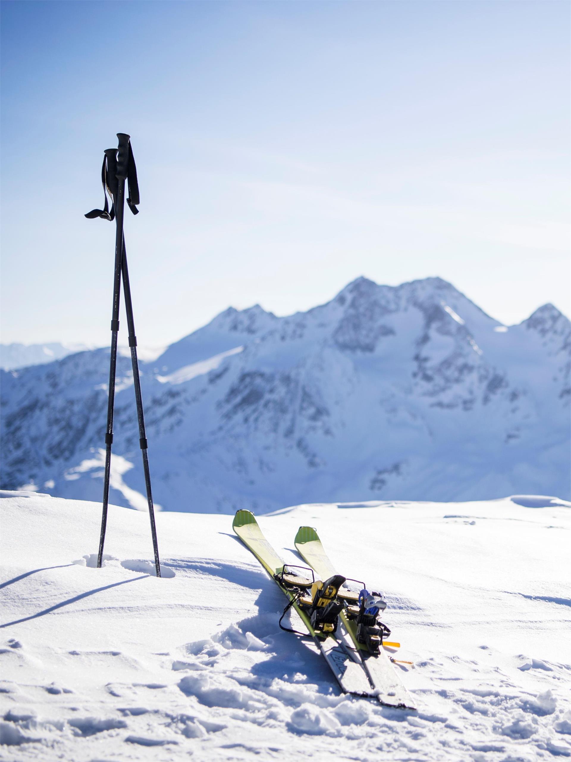 Ski moutaineering to Grubenspitze
