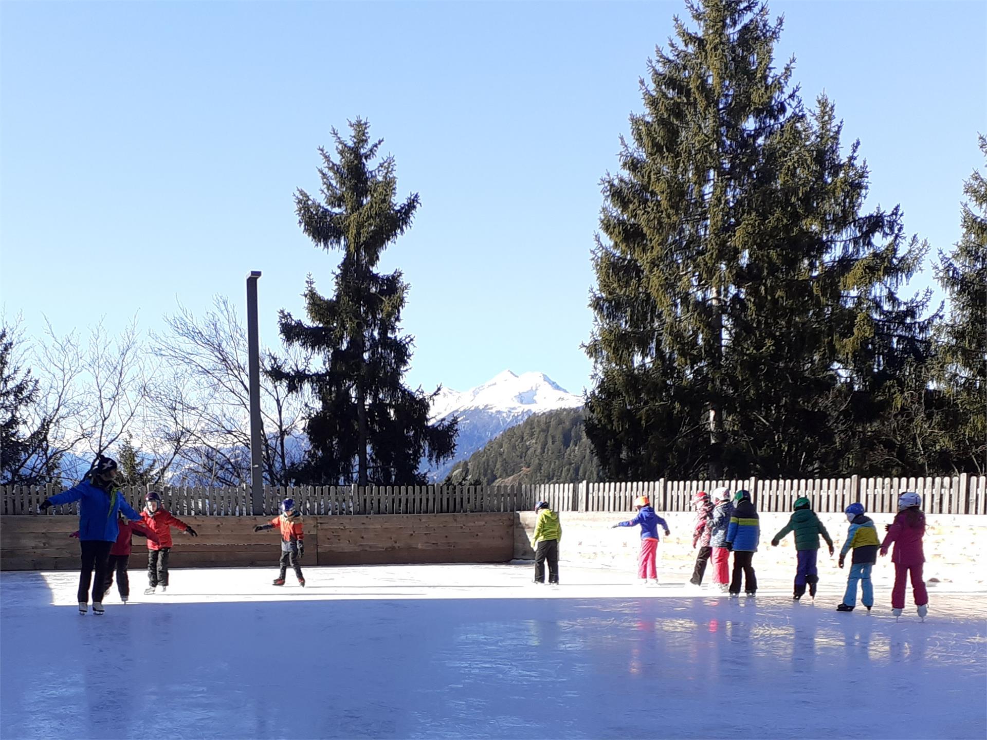 Ice rink in Hafling