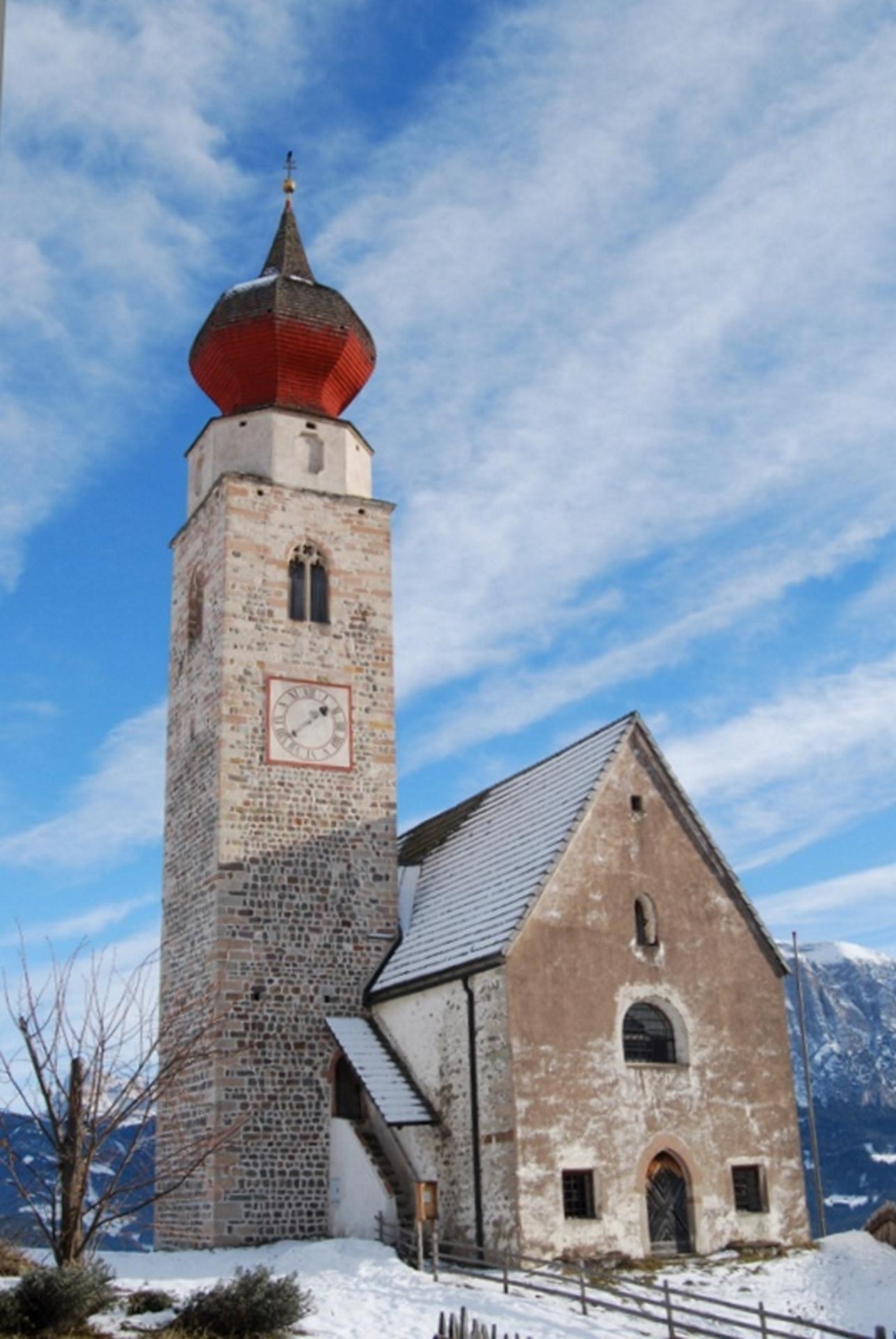 St Nicholas church in Mittelberg