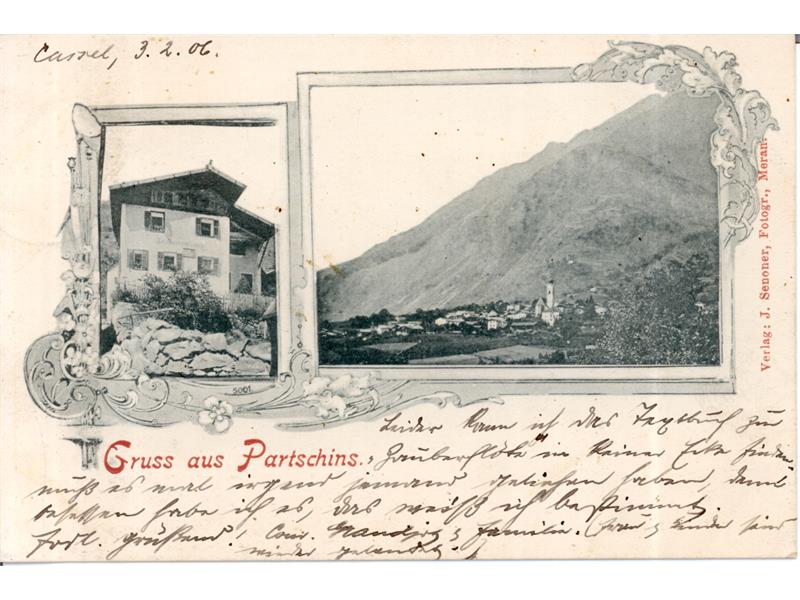 Historische Ansichtskarte aus dem Jahre 1906