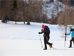 Schneeschuh-Abenteuer in Walten