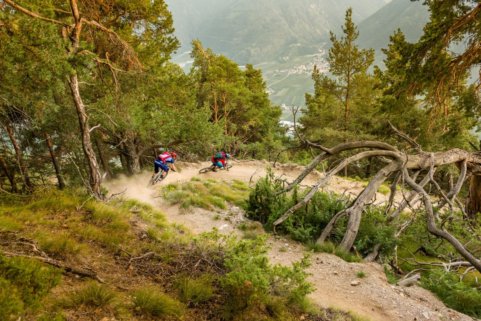 Mountainbike Tour Patsch mit Propain Trail