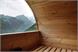 elegante sauna all'aperto