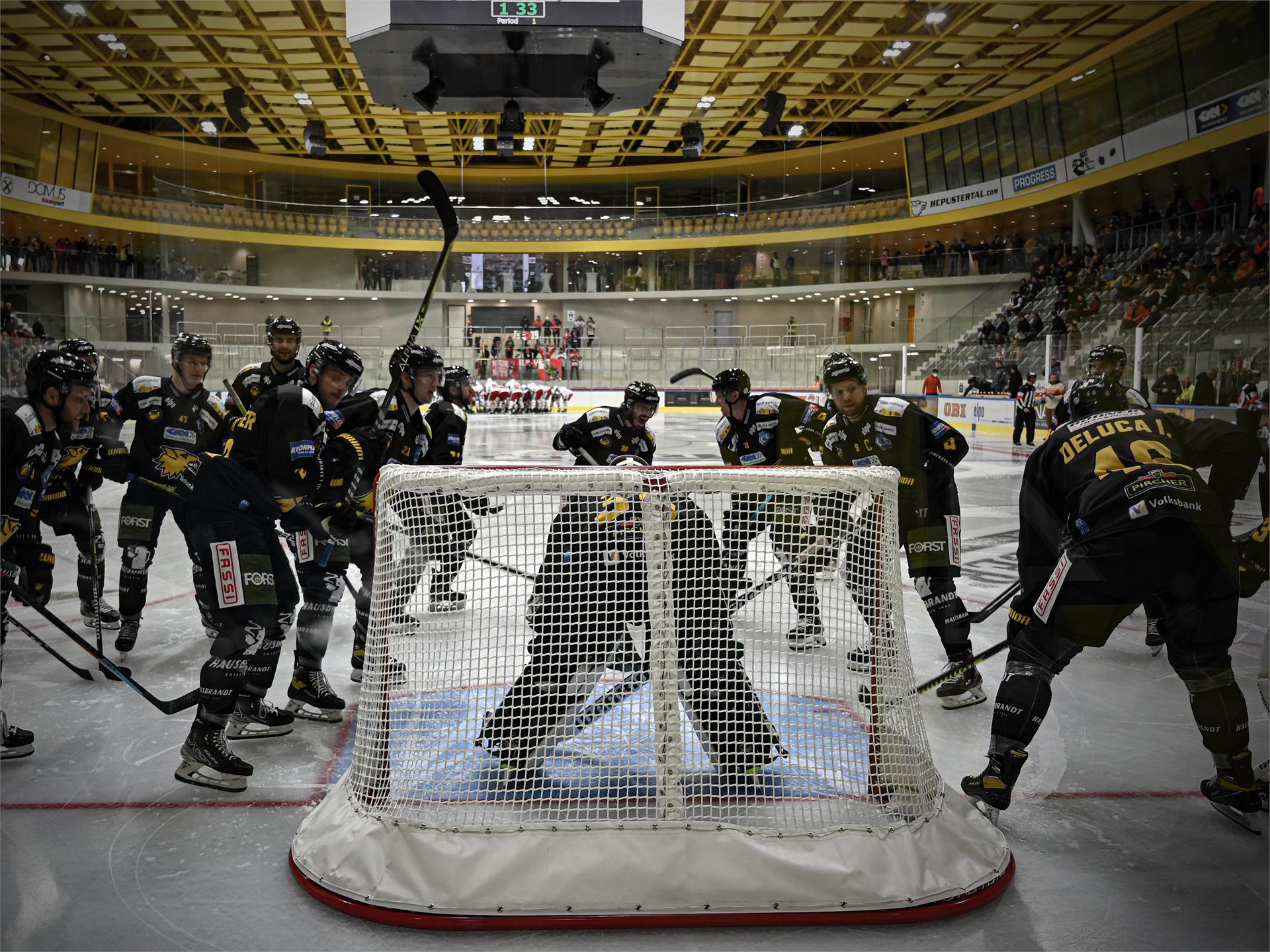 Ice Hockey Match: HC Pustertal - EC Red Bull Salzburg
