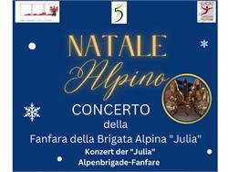 Natale Alpino: Konzert der Alpenbrigade-Fanfare 