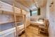 Weiteres Schlafzimmer mit Einzelbett und Stockbett - Ferienwohnung Rosmarin