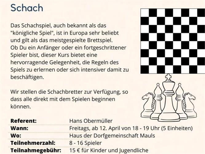 Kribiskrabis - Schach