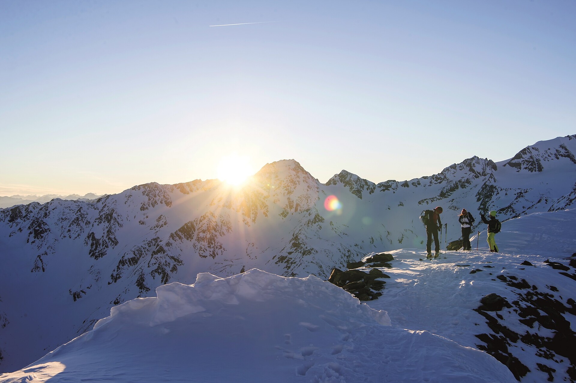 Sci alpinismo alla Punta Vermoi