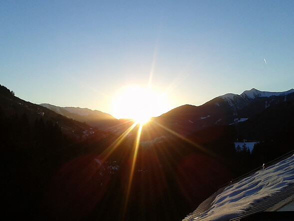 Vista panoramica la mattina