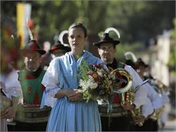 Fronleichnamsprozession in Lana