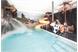Swimmingpool for kids with slide