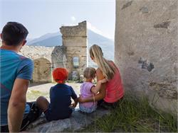 Visita guidata per famiglie e bambini nel rudere di Castel Montechiaro