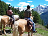 Horse excursion at Val di Vizze