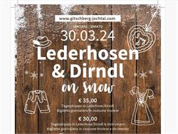 LEDERHOSEN & DIRNDL ON SNOW