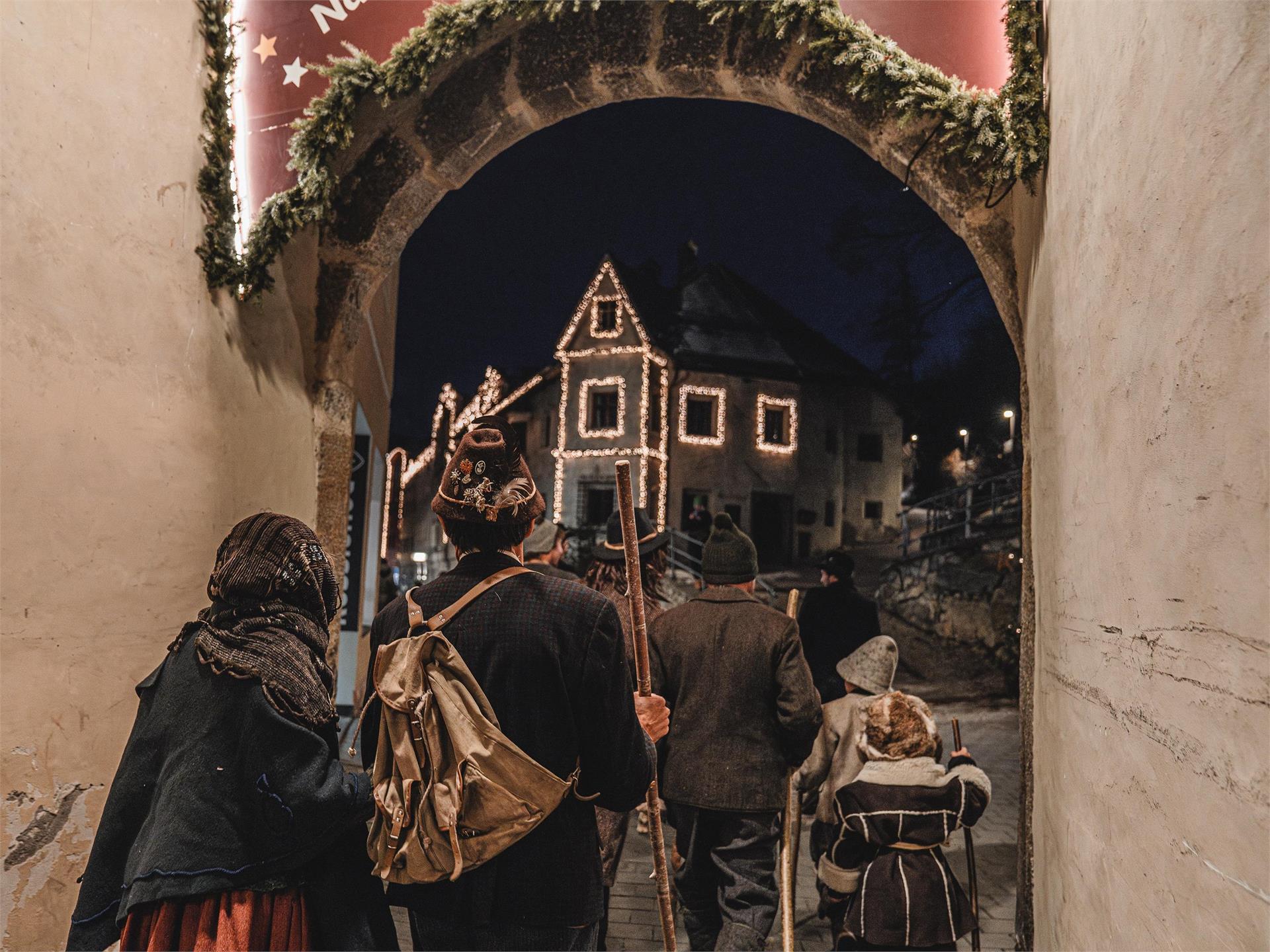 Living crib at the Christmas Market