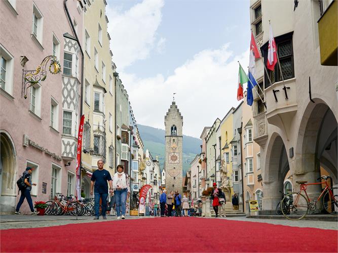 The red carpet in Sterzing