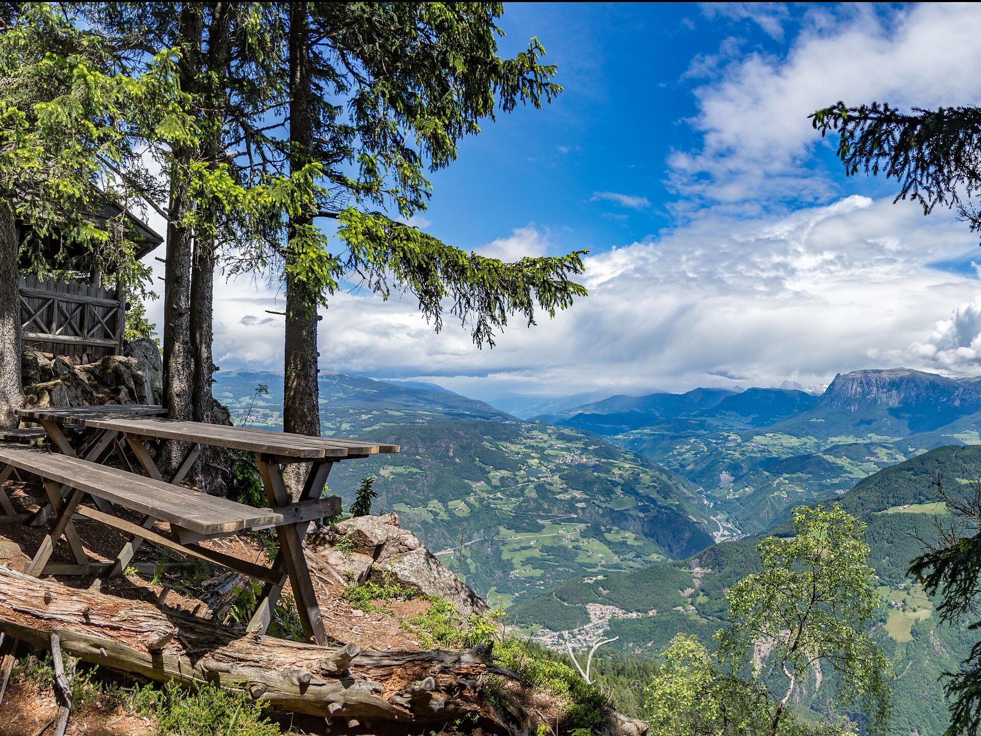 Escursione a tre belvederi a Laives - Gallo Rosso