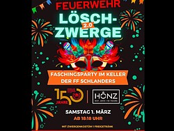 Faschingsfete der Feuerwehr Löschzwerge