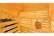 Sauna finlandese di legno di pino cembro
