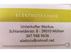 Elektrix des Unterkofler Markus