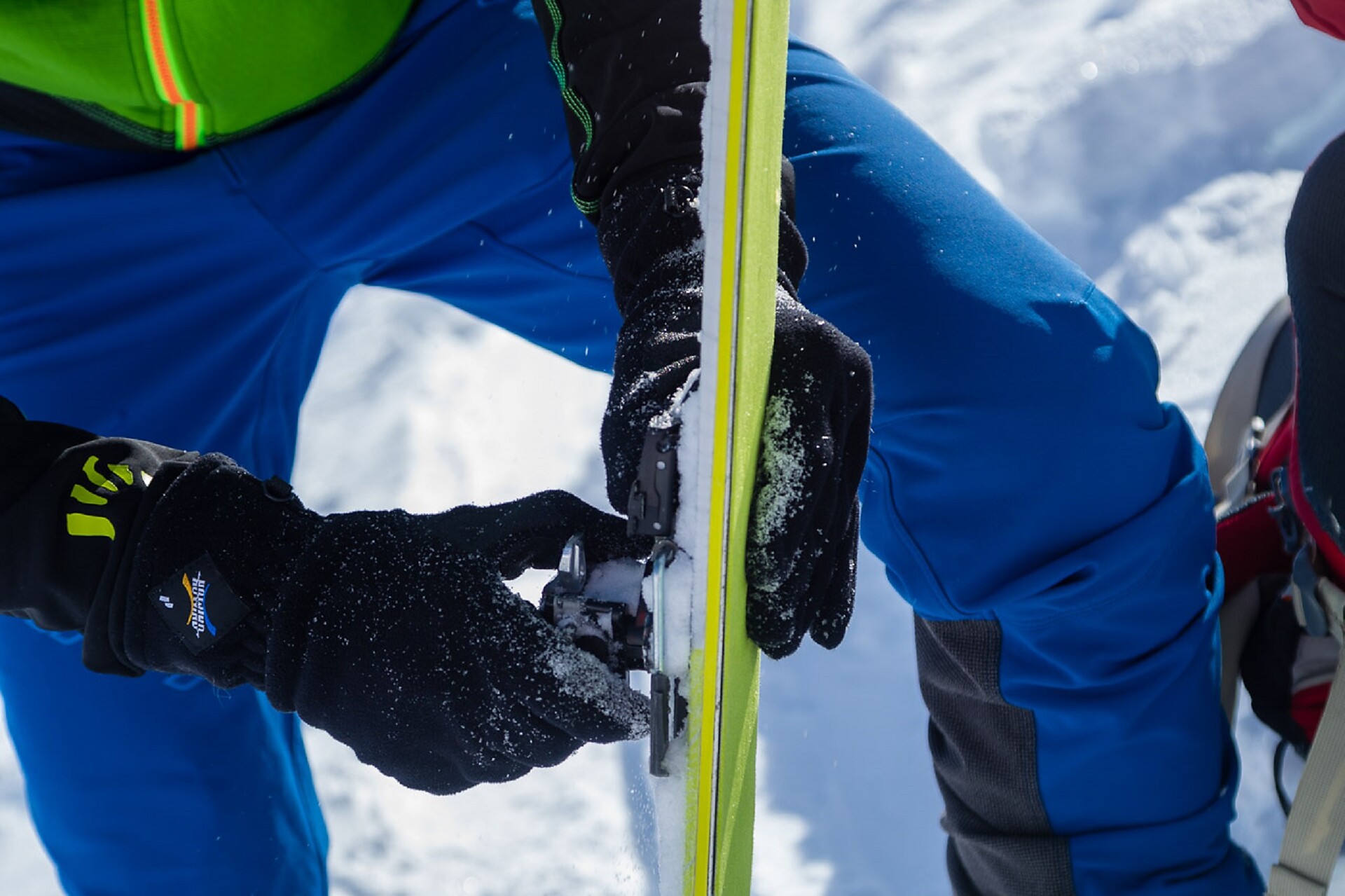 Ski moutaineering to Mountain Zerminiger