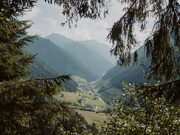 view over the Jaufent Valley