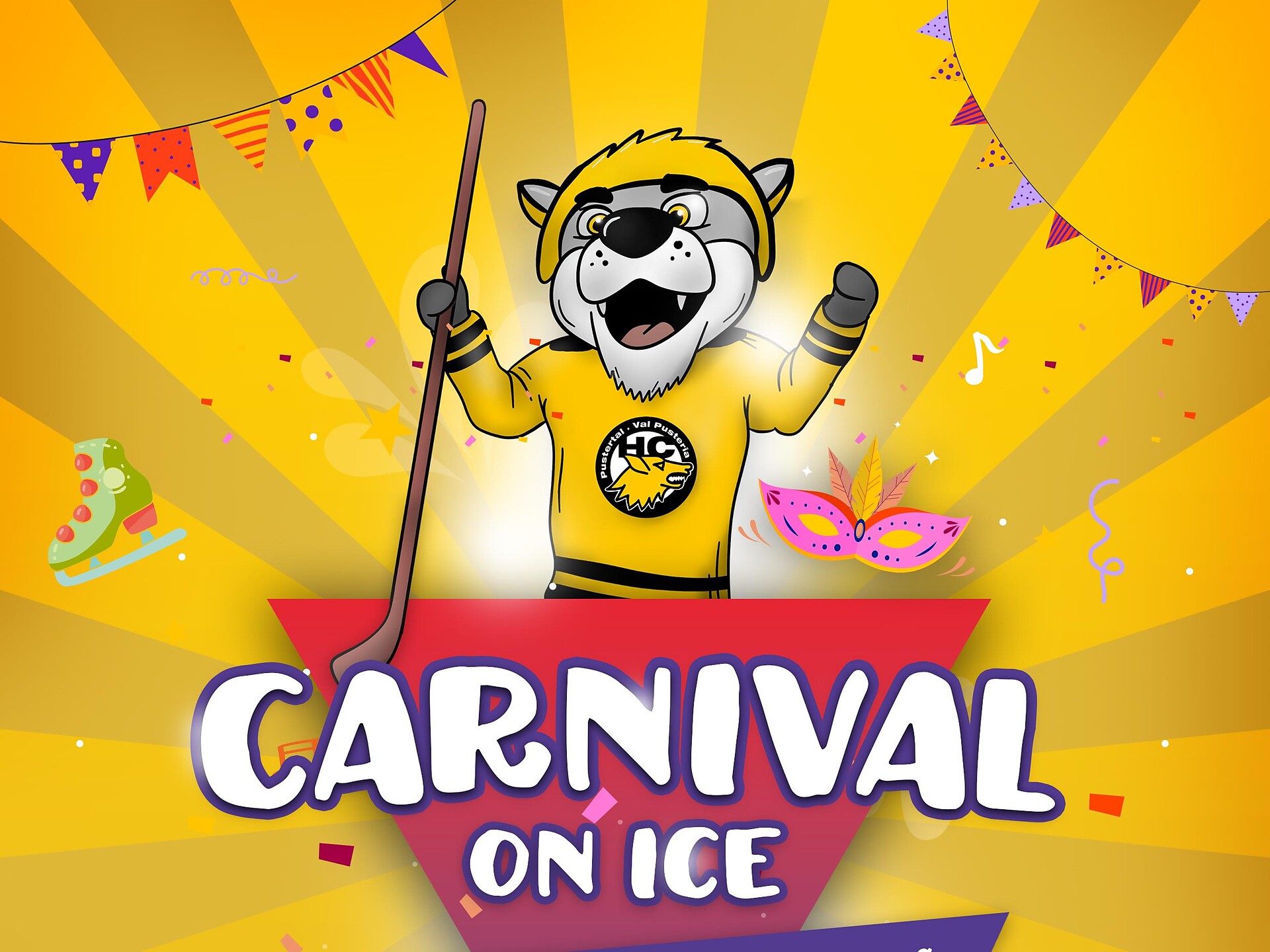 Eislaufen in der Arena Bruneck - CARNIVAL ON ICE