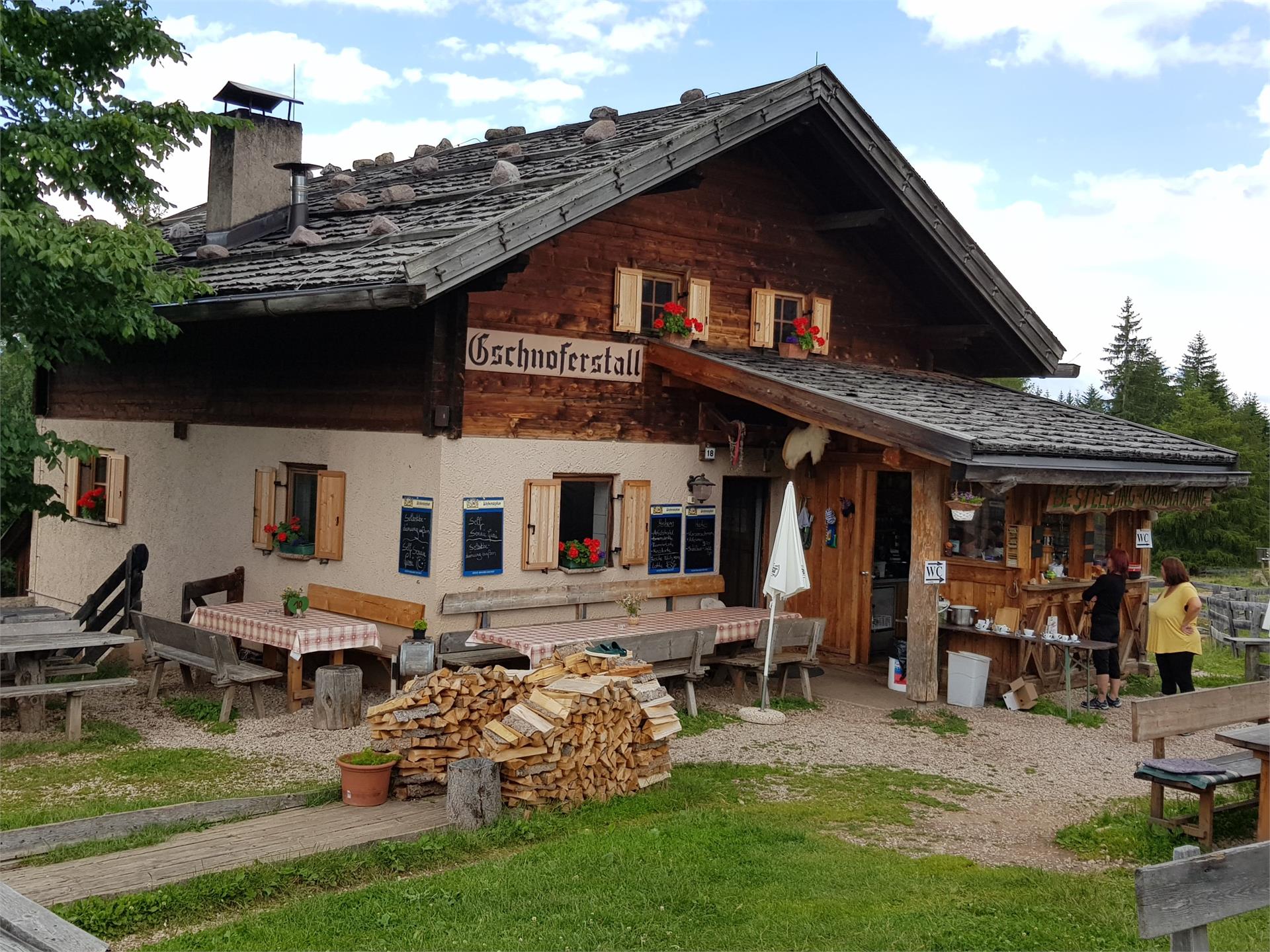 Gasthaus Edelweiß - Gschnofer Stall