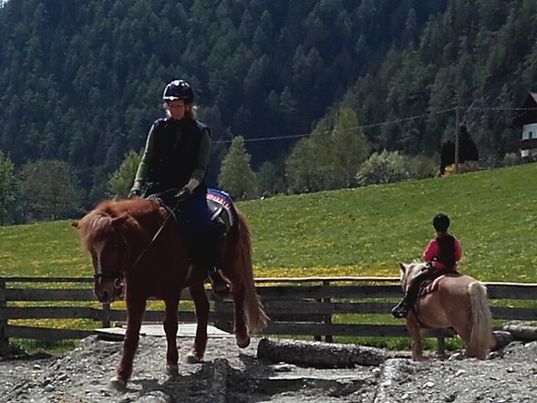 Horse riding