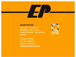 Egger Peter - Lattoniere