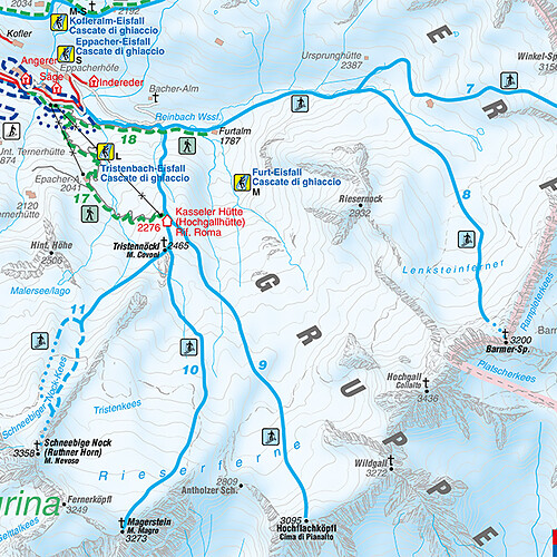 Skitouren im Ahrntal - Die Pisten entdecken und Touren planen