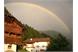 Grunserhof with rainbow