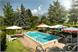 Relax in mediterraner Atmosphäre, solarbeheizte Schwimmbad, Liegestühle Sonnenschirme zur Verfügung