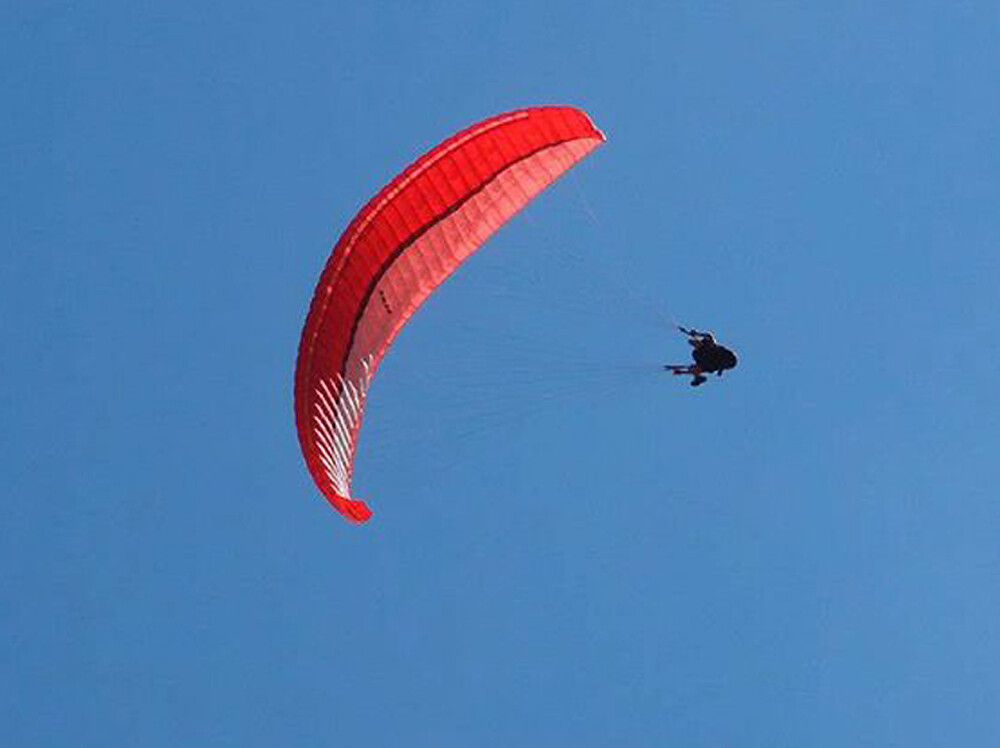 Paragliding in the Ulten Valley