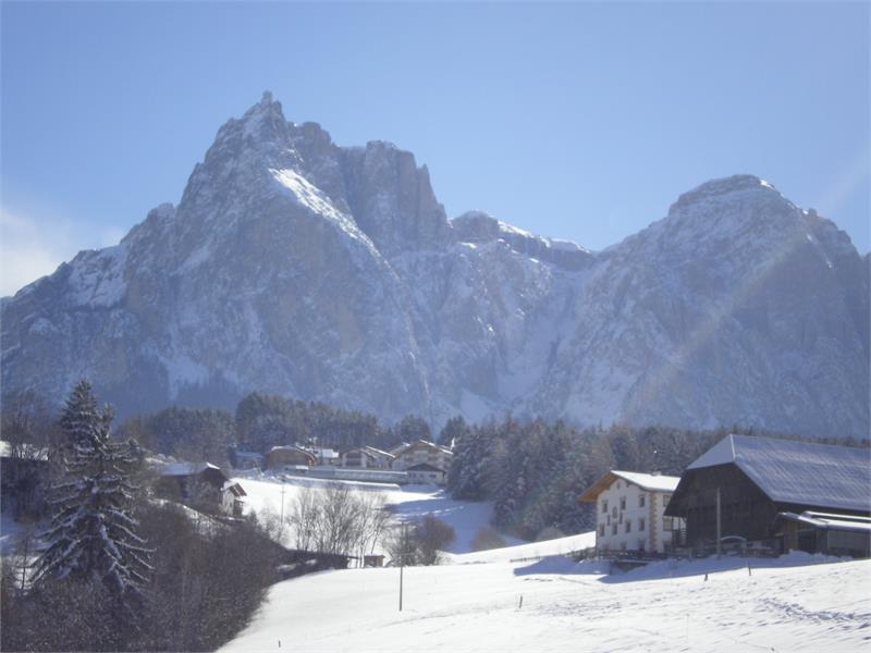 view on the Dolomites