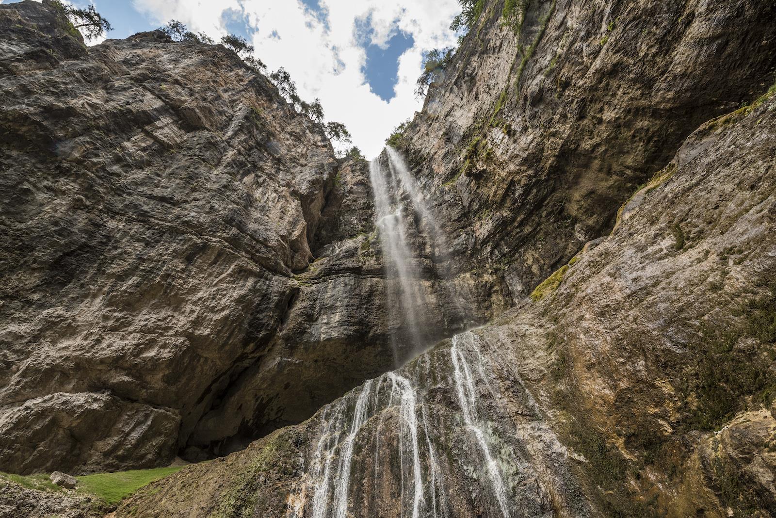 Wanderung zum Felixer Wasserfall