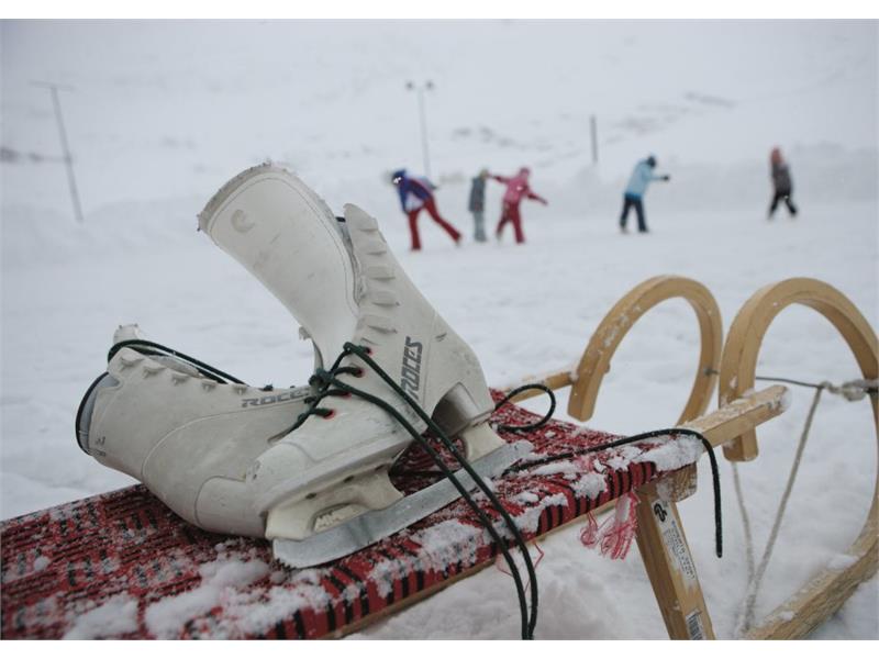 Sport su ghiaccio in Val Senales - Alto Adige
