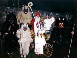 St. Nicholas parade with the devils 